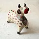 shop Madhubani Hand Painted Paper Mache ~ big cow