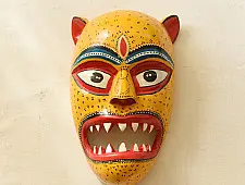 Handmade Wooden Mask ~ Asura