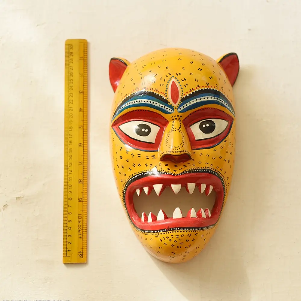 shop handmade wooden mask - Asura