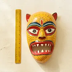Handmade Wooden Mask ~ Asura