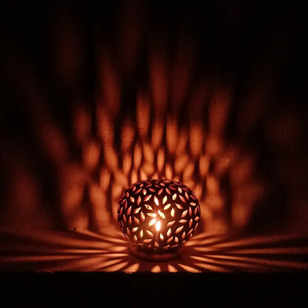 Shop Terracotta Pottery Art - Kuladi  T Light Holder