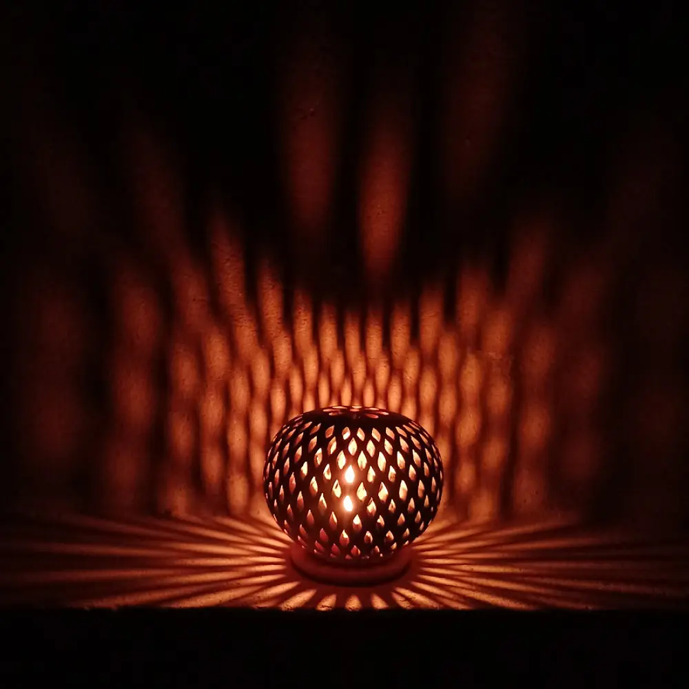 Shop Terracotta Pottery Art - Kuladi  T Light Holder
