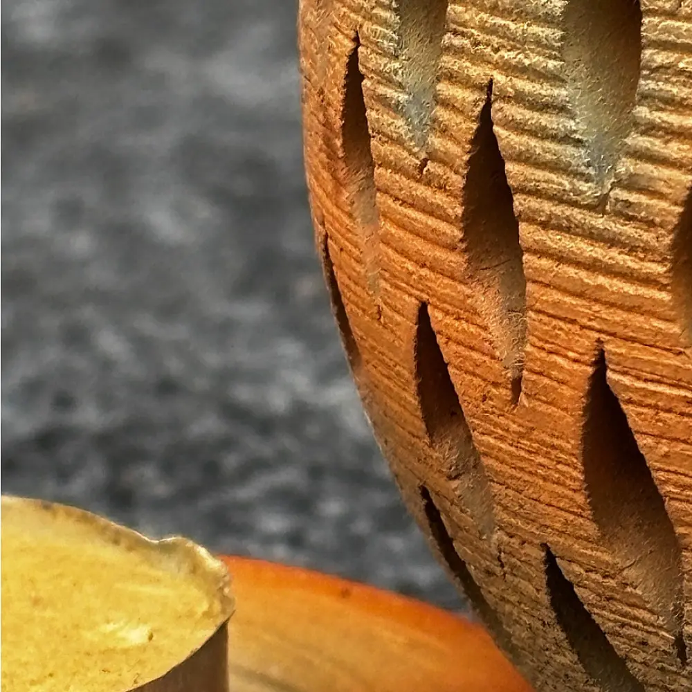 Shop Terracotta Pottery Art - Kuladi  T Light Holder