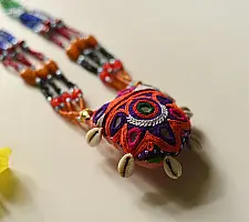 Folk Love ~ Banjara Handcrafted Embroidered Necklace 