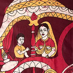 Batik Painting ~ A Cart