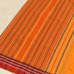 Sadaa . सदा ✡ Begampuri Handloom Cotton Yellow Saree