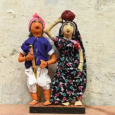 Gudiya - Jhabua Handmade Fabric Doll (Bhil) - N