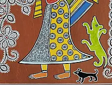 Mandana Art - Painting  - Pnihari