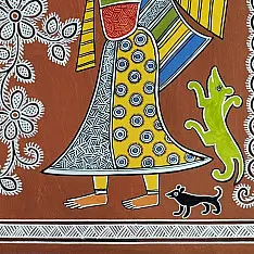 Mandana Art - Painting  - Pnihari