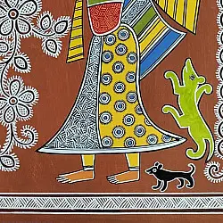 Mandana Art - Painting  - Pnihari