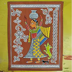Mandana Art - Painting  - Pnihari