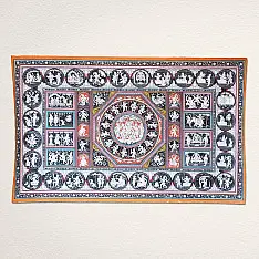 Chitra Katha . चित्र कथा | Pattachitra Traditional Painting ~ Madhav Leela