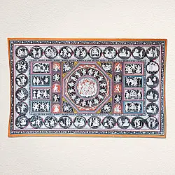 Chitra Katha . चित्र कथा | Pattachitra Traditional Painting ~ Madhav Leela