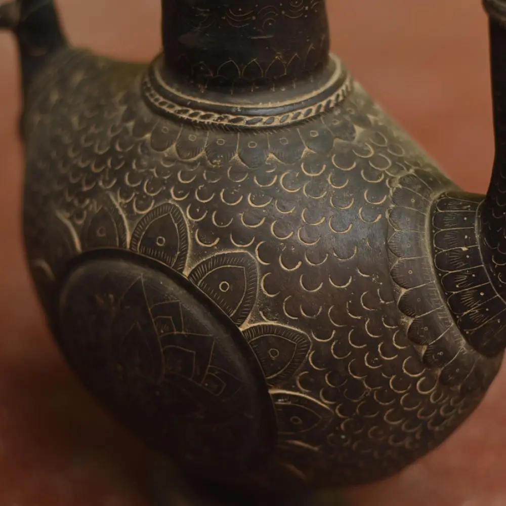 Shop Antique metal Surahi from Khajuraho 