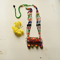 Folk Love ~ Kutchi Handmade Embroidered Necklace
