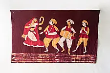 Batik Painting ~ Folk Musician