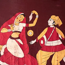 Batik Painting ~ Folk Musician