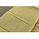 Handwoven cotton saree |  from Andhra Pradesh - Light Yellow