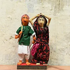 Gudiya - Jhabua Handmade Fabric Doll (Bhil) - O