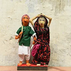 Gudiya - Jhabua Handmade Fabric Doll (Bhil) - O