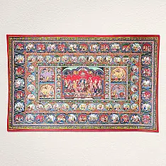 Chitra Katha . चित्र कथा | Pattachitra Traditional Painting ~ Sitaram