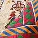 Saurashtra Beadwork - Old & Antique Wall Hanging - Peacock Motif Chakda
