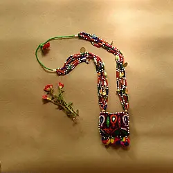 FolkLove | Handmade Tribal Bead Necklace