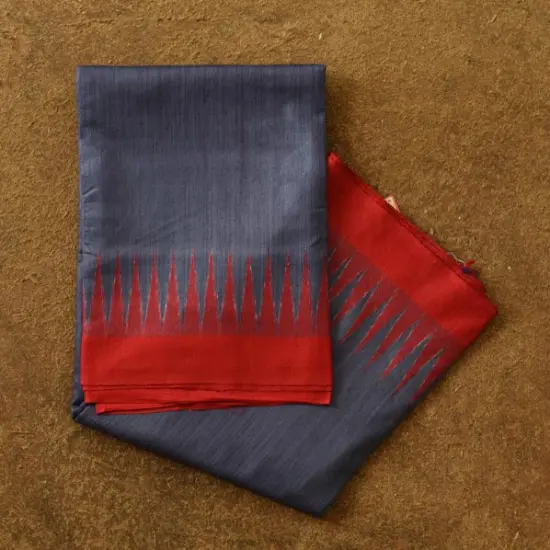 shop Handwoven Pure Tussar Eri Silk Saree