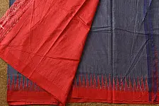 Kamakshi | Pure Tussar Eri Silk Saree With Ikat Pallu