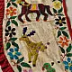 Old Hand Embroidered Wall Hanging