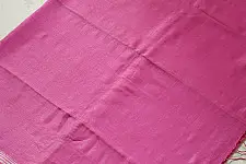 कमला | Handloom Cotton Saree With Zari border | Lotus