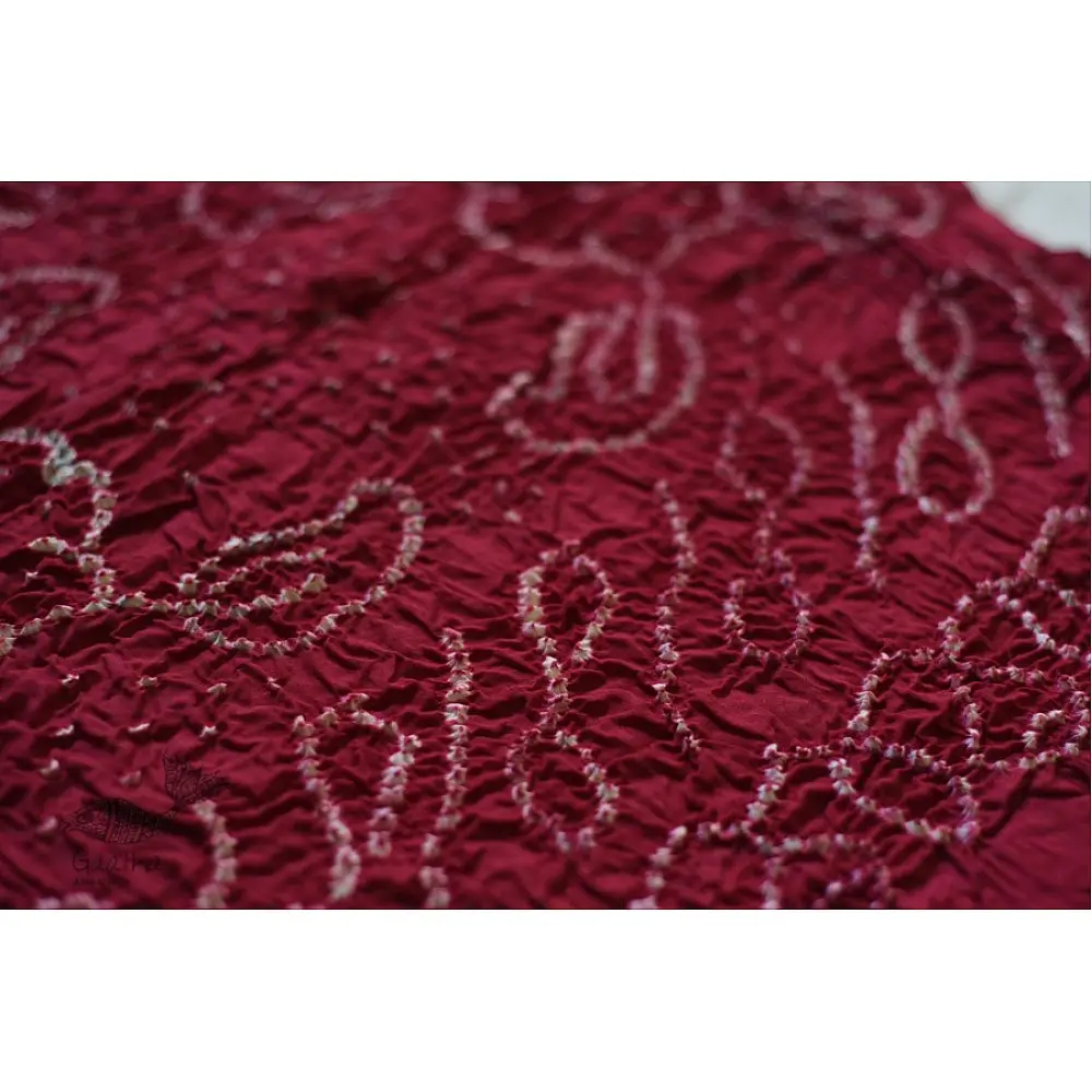 red and green cotton bandhni sarees