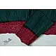 red and green cotton bandhni sarees
