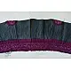 grey and violet cotton bandhni sarees