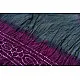 grey and violet cotton bandhni sarees