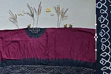 Malvika . मालविका | Cotton Tie & Dye Bandhani Saree ● 4