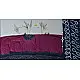 latest collection of cotton bandhni purple and grey saree