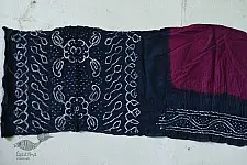 Malvika . मालविका | Cotton Tie & Dye Bandhani Saree ● 4