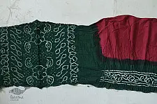 Malvika . मालविका | Cotton Tie & Dye Bandhani Saree ● 7