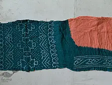 Malvika . मालविका ● Cotton Tie & Dye Bandhani Saree ● 9