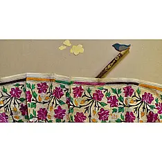 Swara . स्वरा ✽ Kantha Tassar Silk Stole ✽ 26