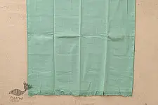 Swavalamban ◉ Handwoven ◉ Cotton Towel ◉ 6 { Sea Green }