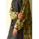 buy Modal Silk Ajrakh Print & Denim Dress