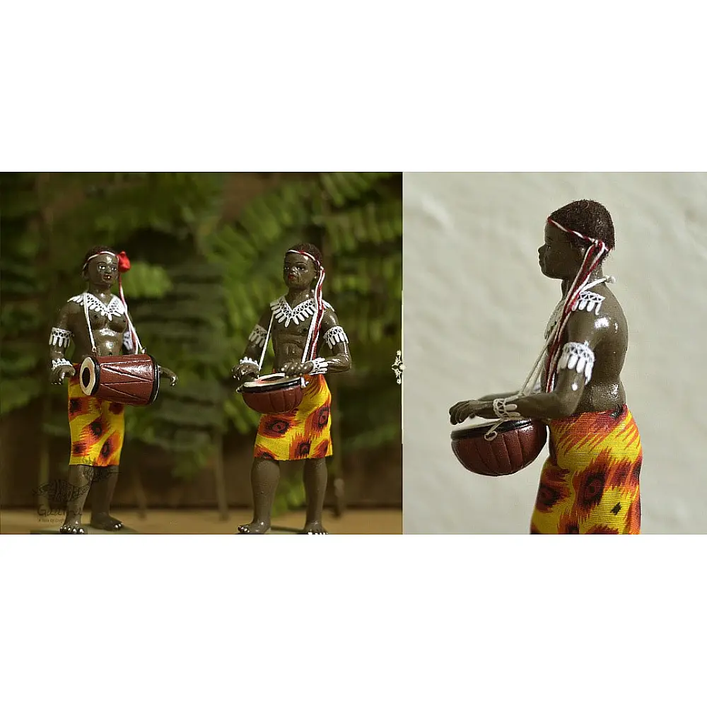 Handmade Clay Doll - 