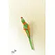 shop hand painted Paper Mache Hanging Bird ~ Mithu