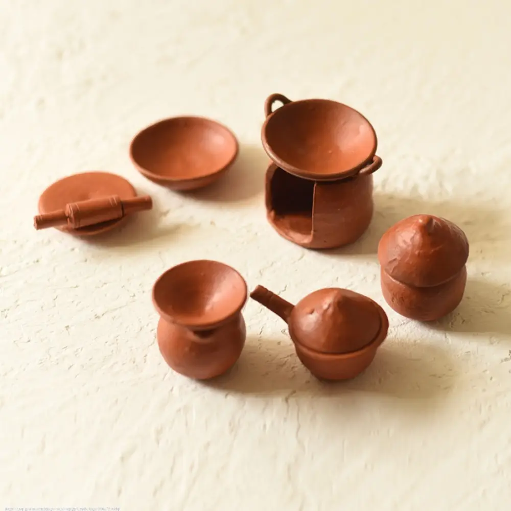 Shop Terracotta Handmade Clay - Miniature Kitchen Set