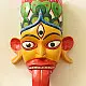shop handmade wooden mask - Tribal God
