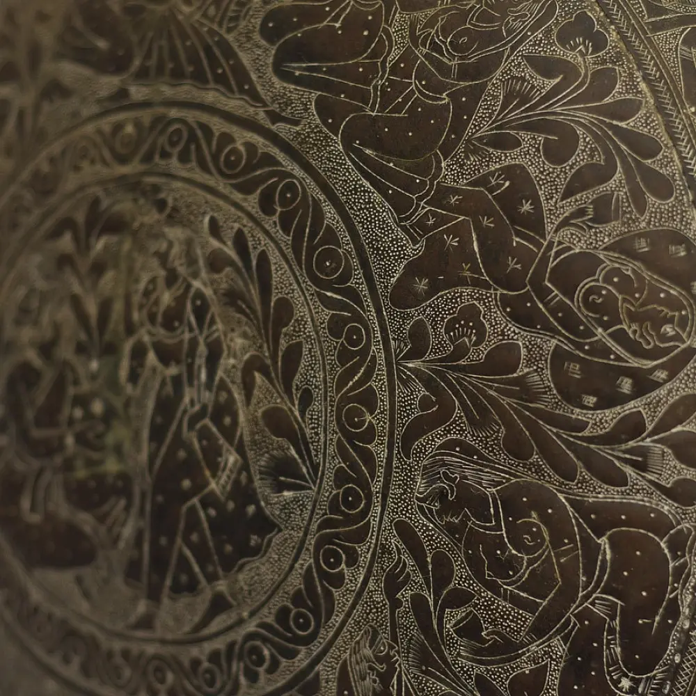 handcarved Antique Timeless Vessel 