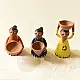 Shop Terracotta Handmade Clay Dolls (Set of Three)