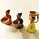 Shop Terracotta Handmade Clay Dolls (Set of Three)